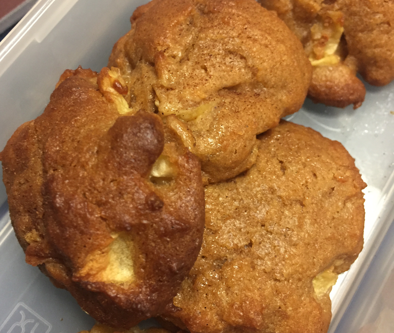 Blitz-Apfelbällchen mit Zimt/Zucker