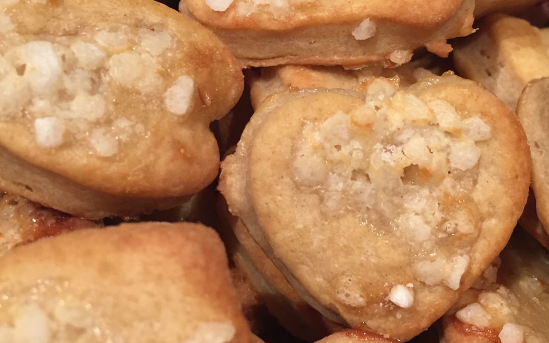 Schmandplätzchen aus „falschem“ Blätterteig