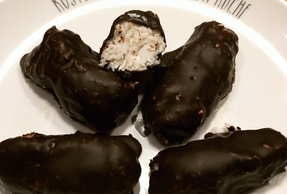 Kokosschnitten basisch und low carb