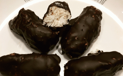 Kokosschnitten basisch und low carb