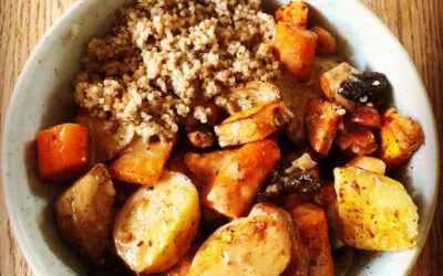 Basische Gemüsebowl