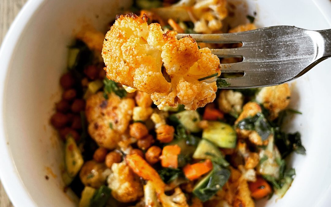 Roasted Cauliflower Salad – Salat mit geröstetem Blumenkohl
